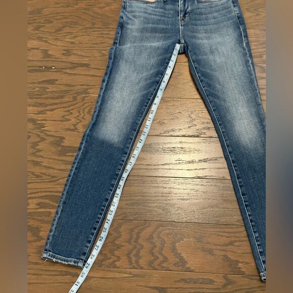 Frame Le Skinny De Jeanne Willow Spring Colorful Pocket Jeans Size 26 - Picture 8 of 13